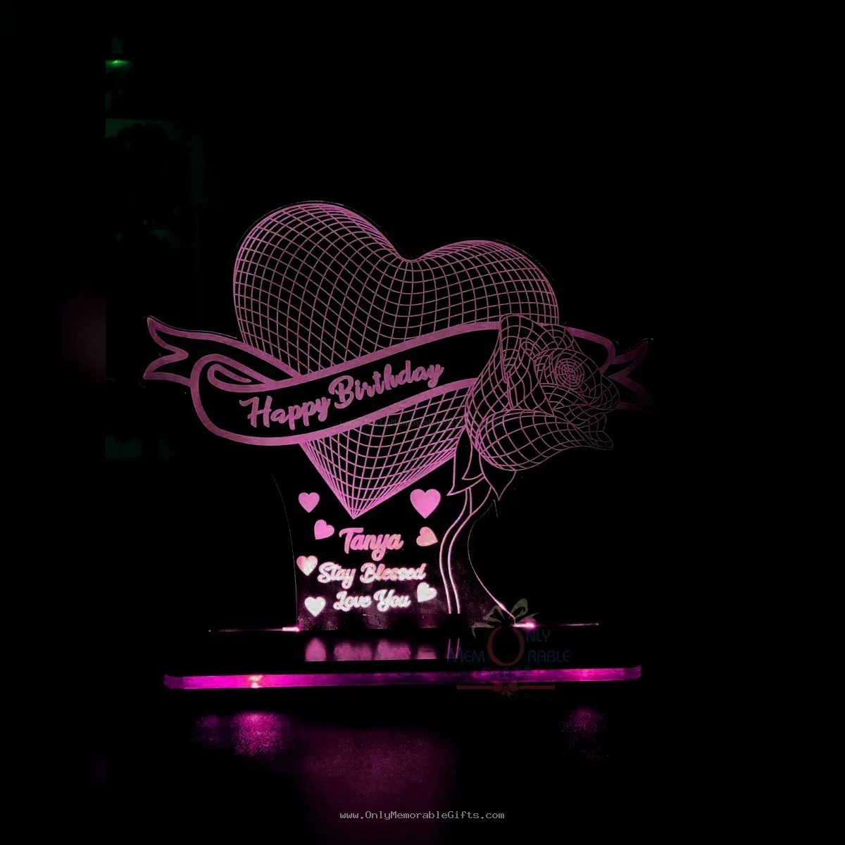 Led Heart Lamp - Image 2