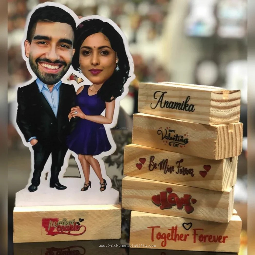 Professional Couple Caricature