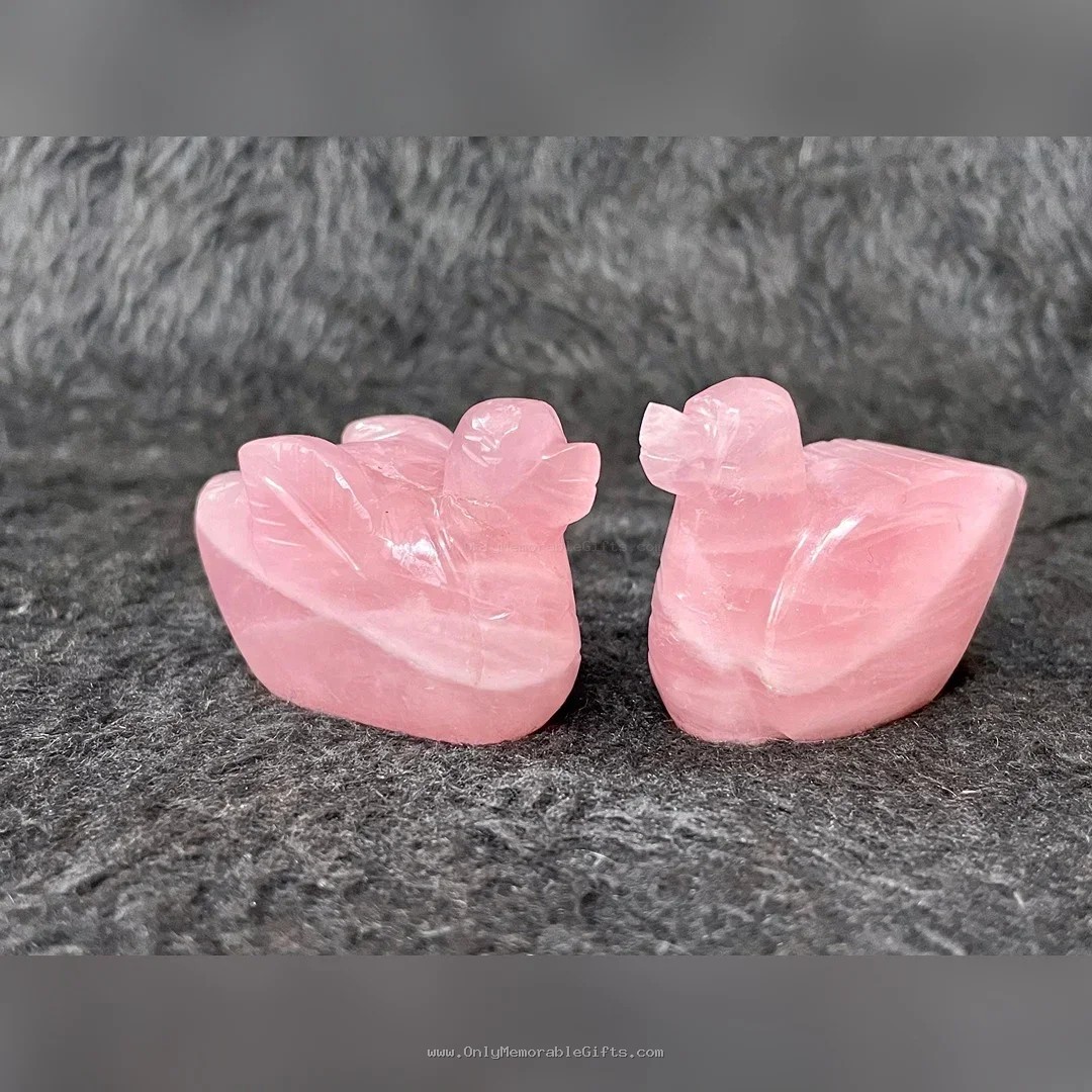 Rose Quartz Duck - Image 4