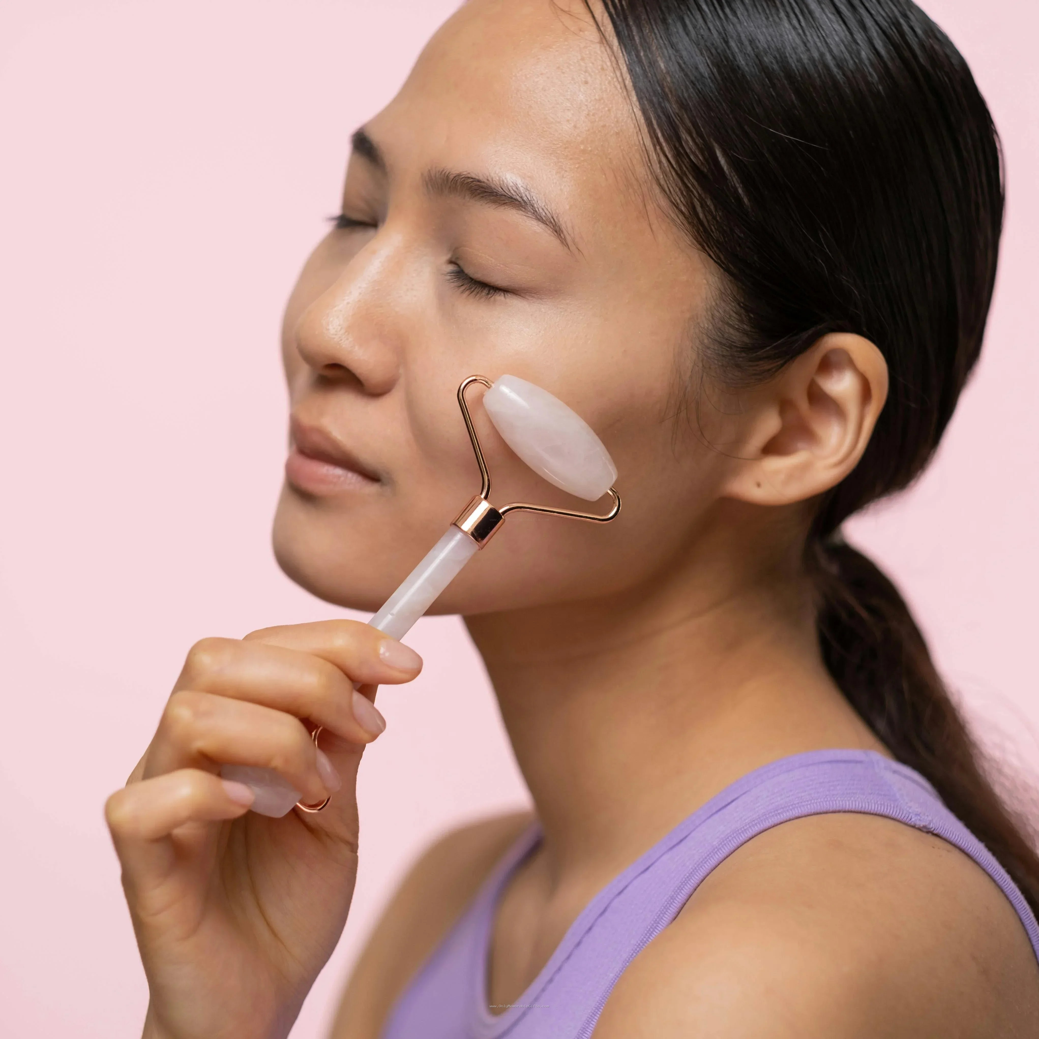Rose Quartz Roller