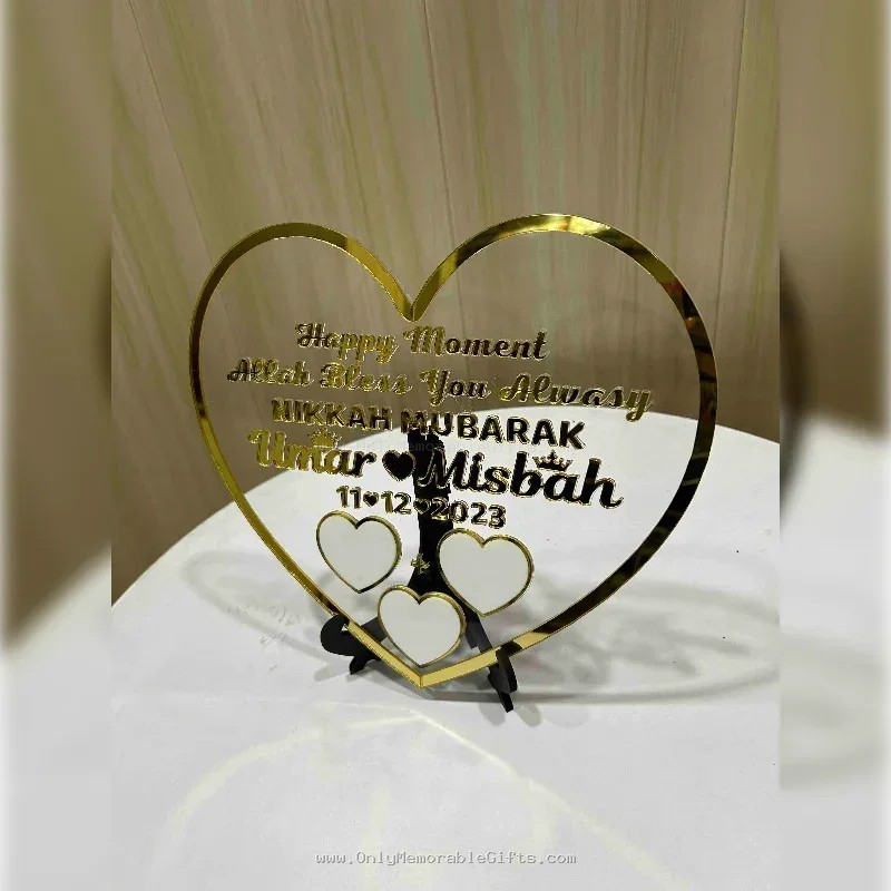 Heart Thumb Impression Frame - Image 2