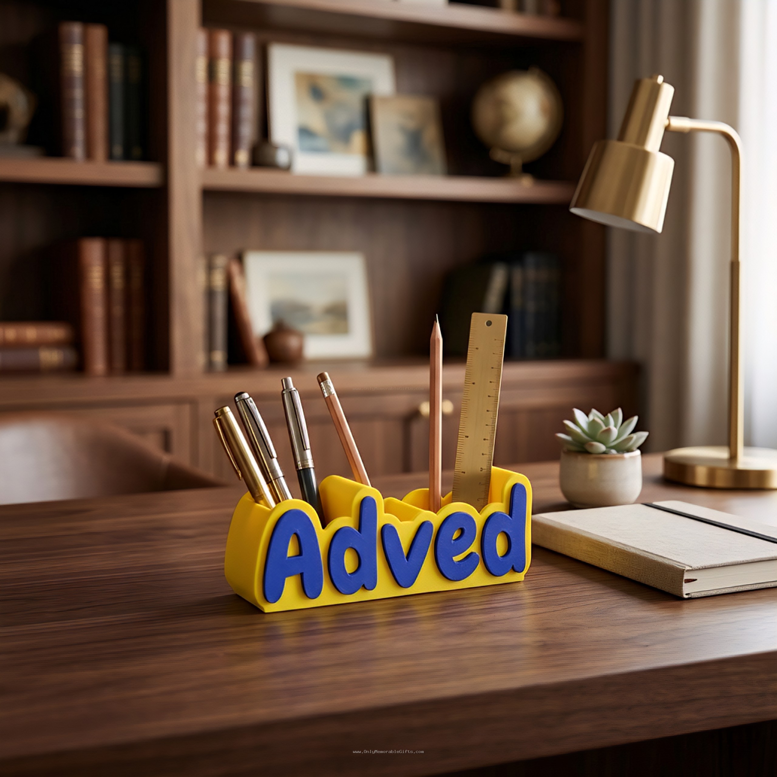 3D printed eco-friendly personalized desk accessory for kids
