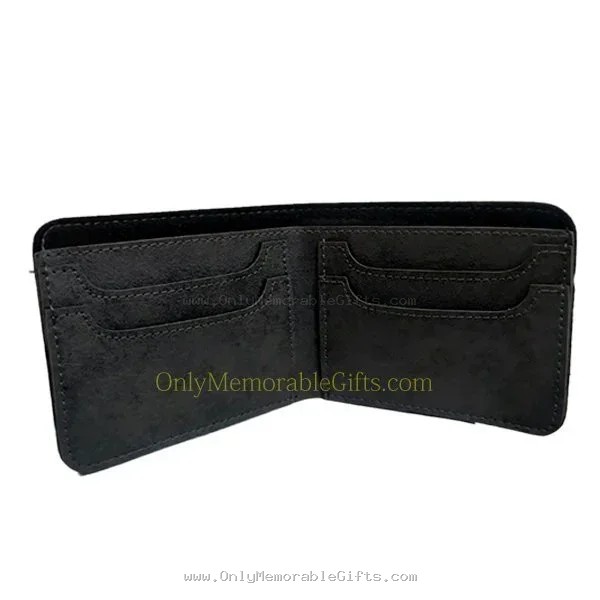 Personalized Grey Wallet for Men - Image 3