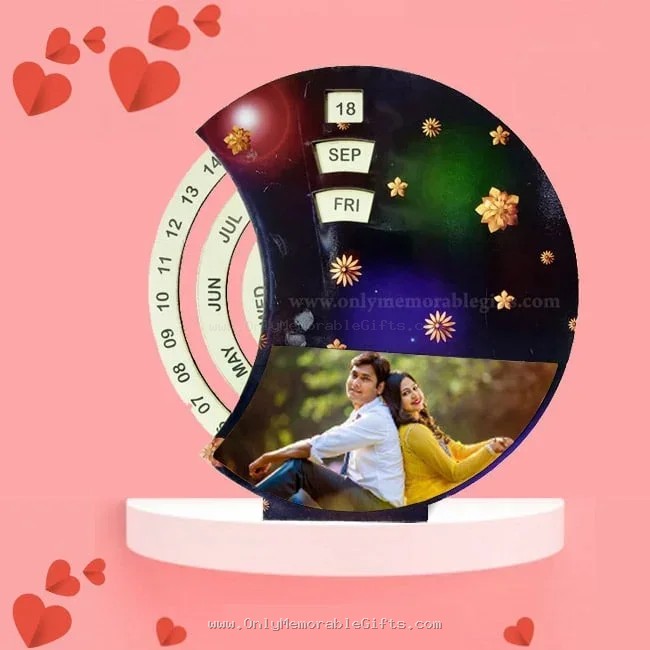 Wooden Life time Calendar
