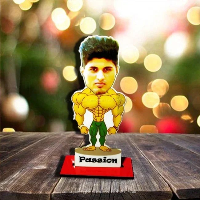 Body Builder Caricature