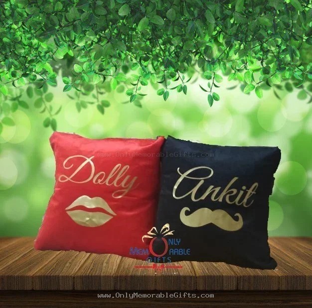 Couple Name Cushion