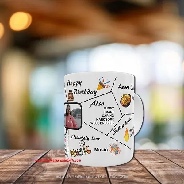 About Me Photo Mug - Image 4