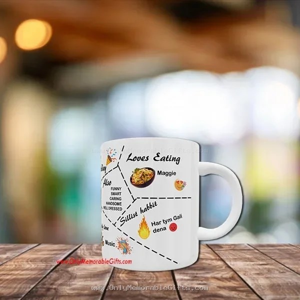 About Me Photo Mug - Image 5