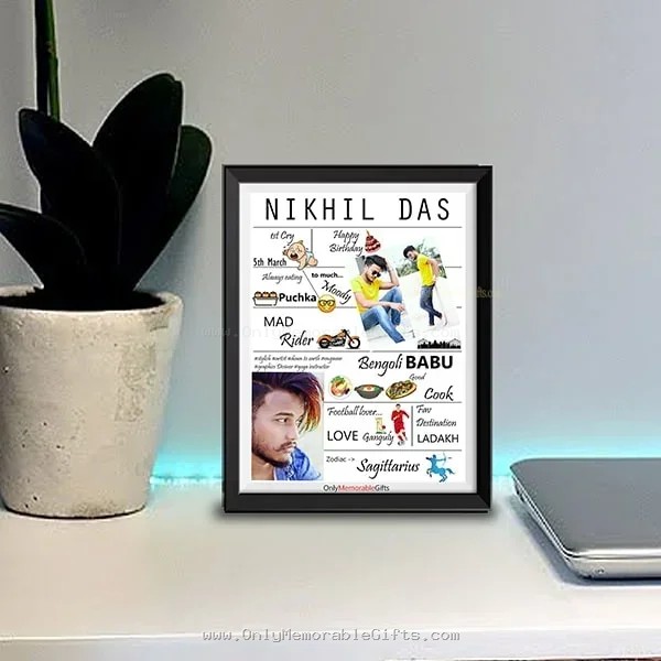 About Me Frame