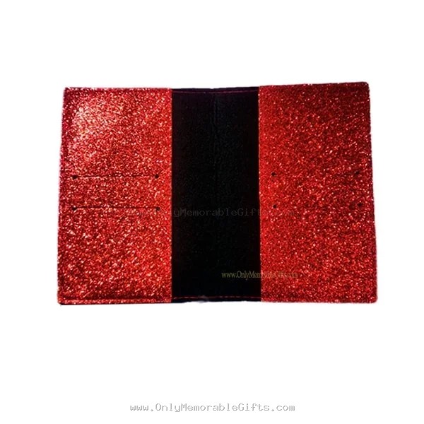 Red Shimmery Passport Cover - Image 2