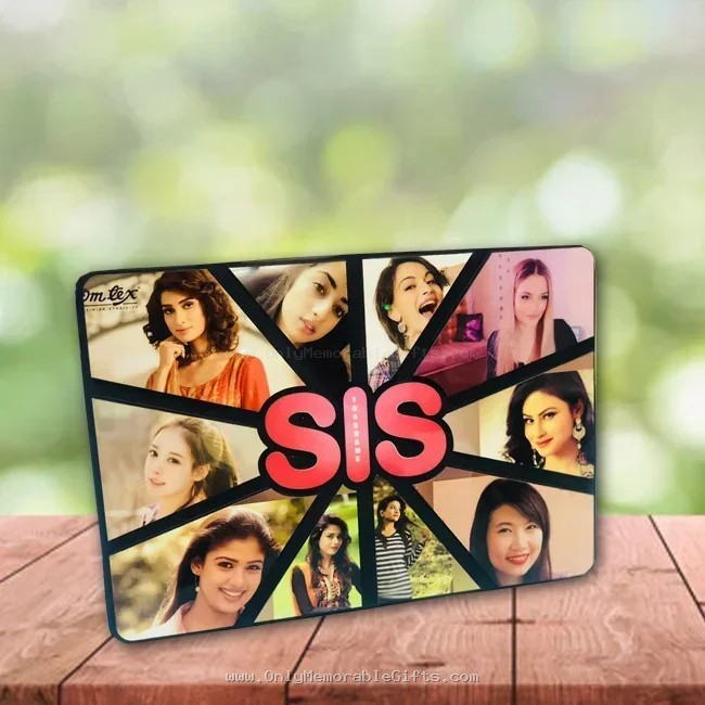 3D Sis Wood Collage