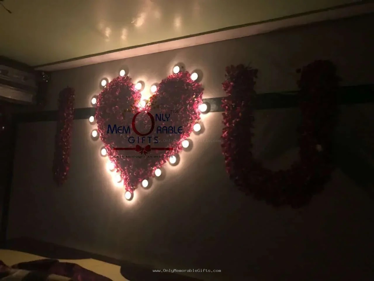 Flower Candle Decoration - Image 2