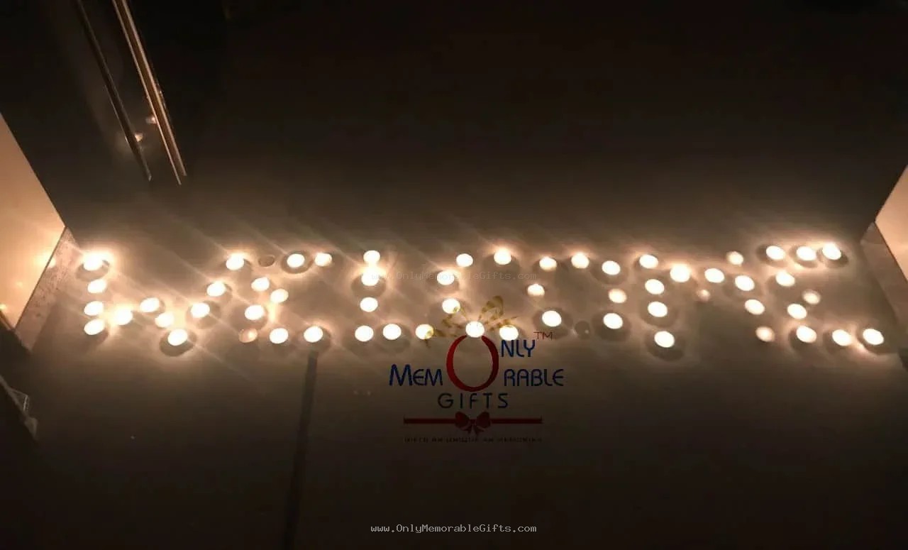 Flower Candle Decoration - Image 4
