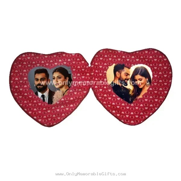 Couple Heart Cushion