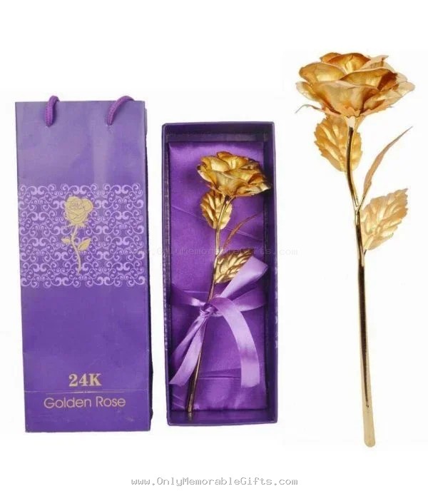GOLD FOIL ROSE