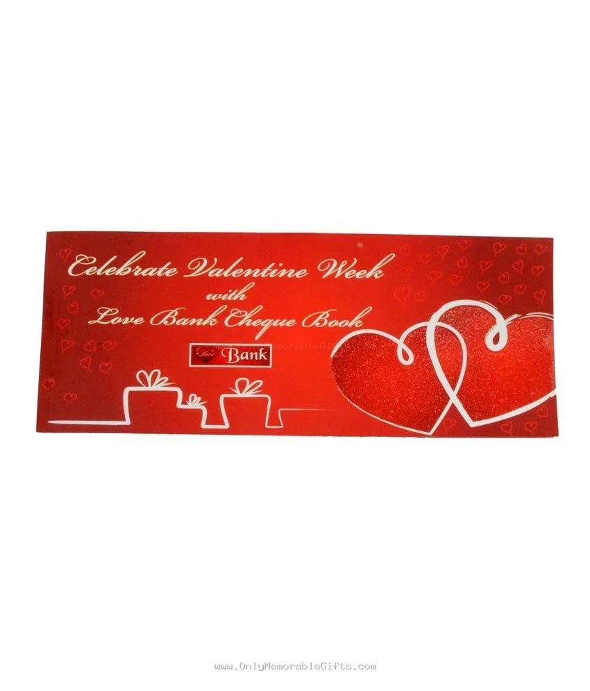 LOVE CHEQUE BOOK - Image 2