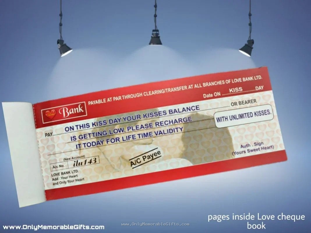 LOVE CHEQUE BOOK - Image 11