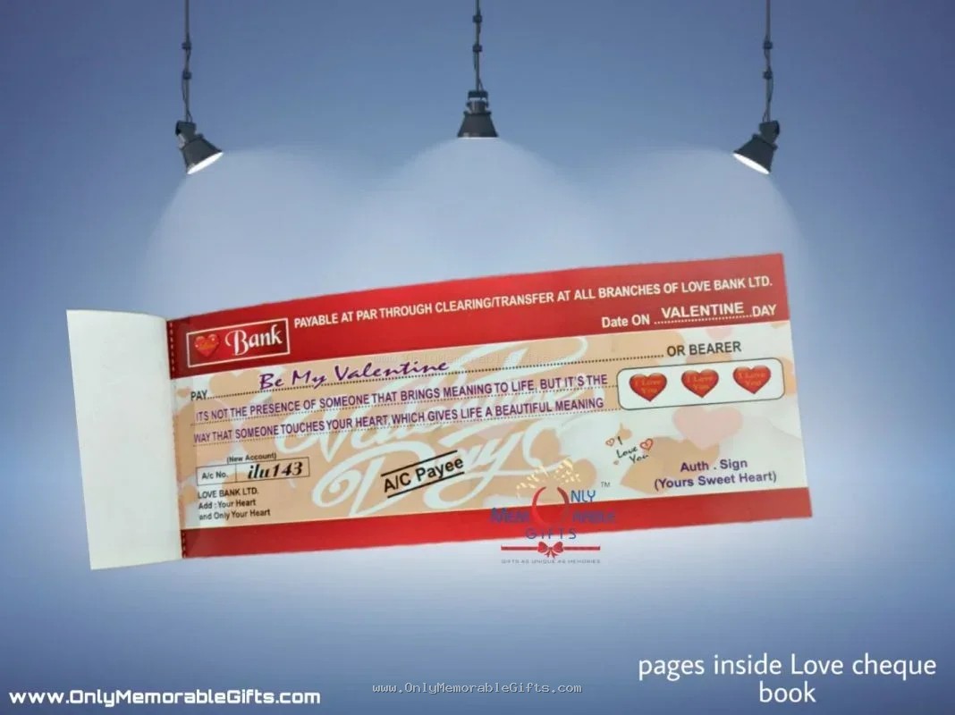 LOVE CHEQUE BOOK - Image 9