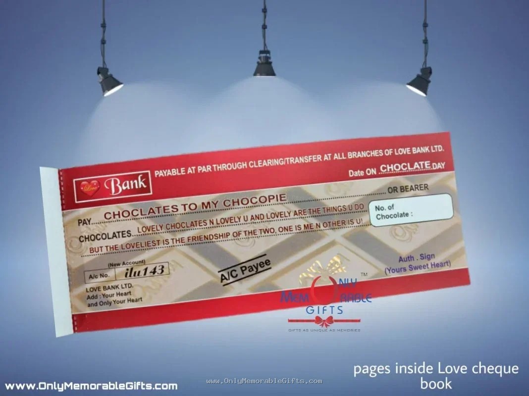 LOVE CHEQUE BOOK - Image 6