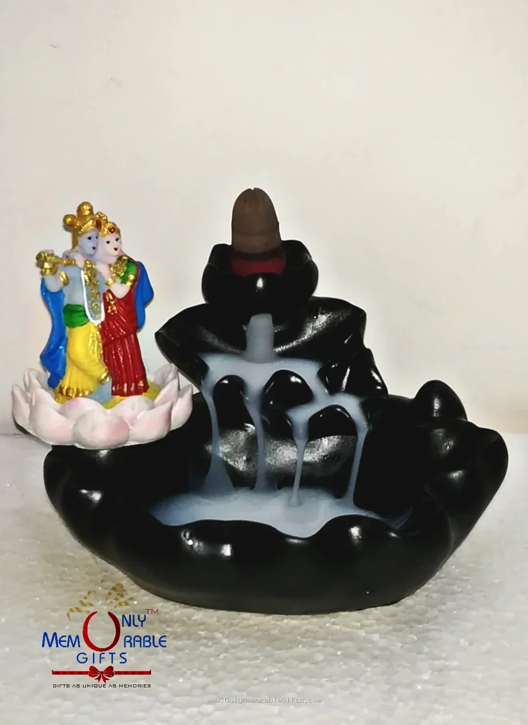 Radha Krishna Incense Stick Holder - Image 2