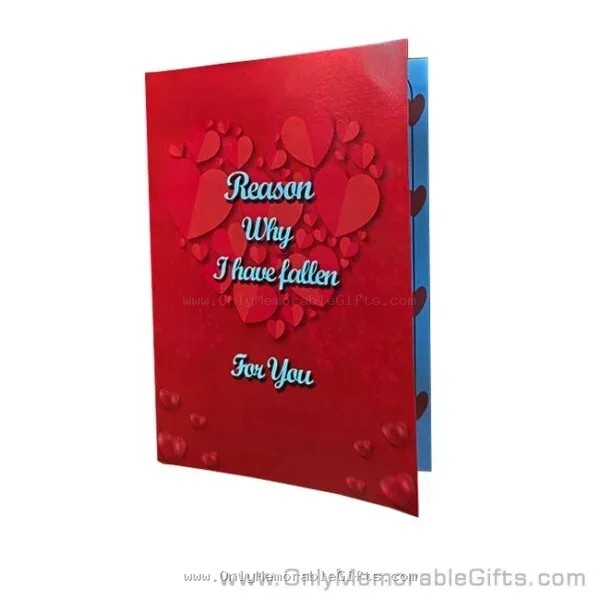 Reason’s Why I Have Fallen For You Card - Image 5