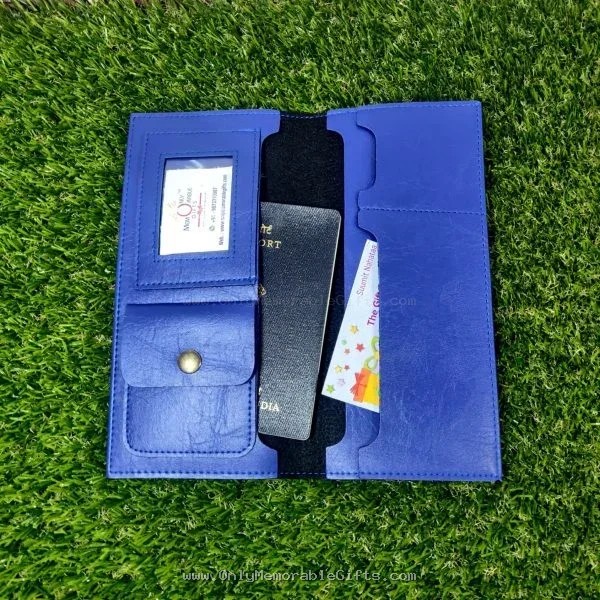BLUE PASSPORT ORGANIZER - Image 2