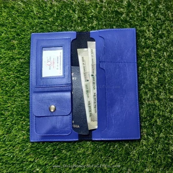 BLUE PASSPORT ORGANIZER - Image 3