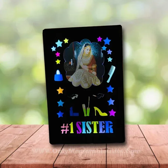 #1 Sister Led Frame