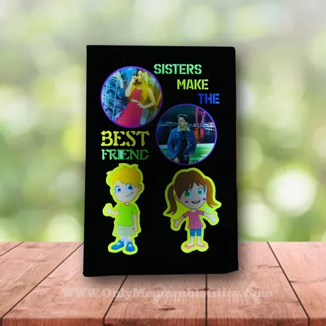 Best Sister Led Frame