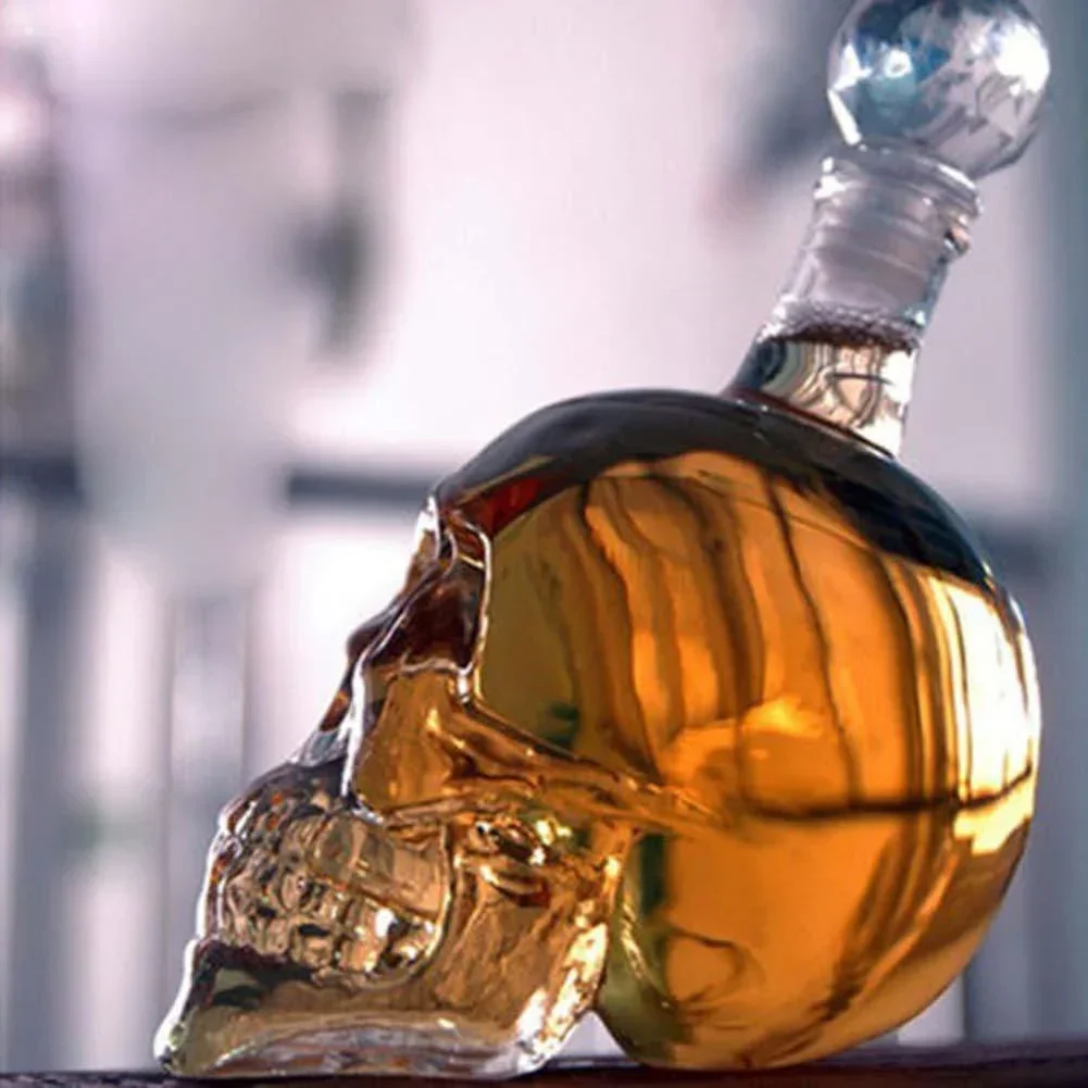 Alternative view of Skull Decanter