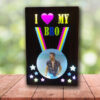 I Love My Bro Led Frame