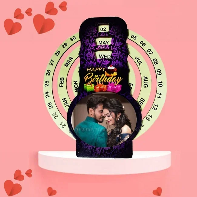 Birthday Theme Calendar