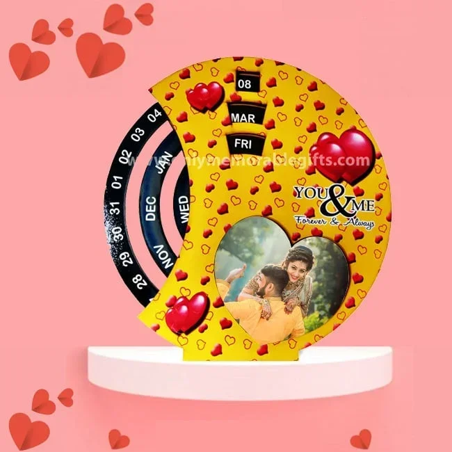 Wooden Life Time Calendar