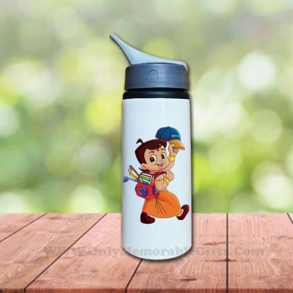  LETTERS Sipper Bottle Dexter Bottle Cartoon Sipper Bottle  Sipper Bottles Printed Sipper Bottle - [600 Ml, White].- : Baby