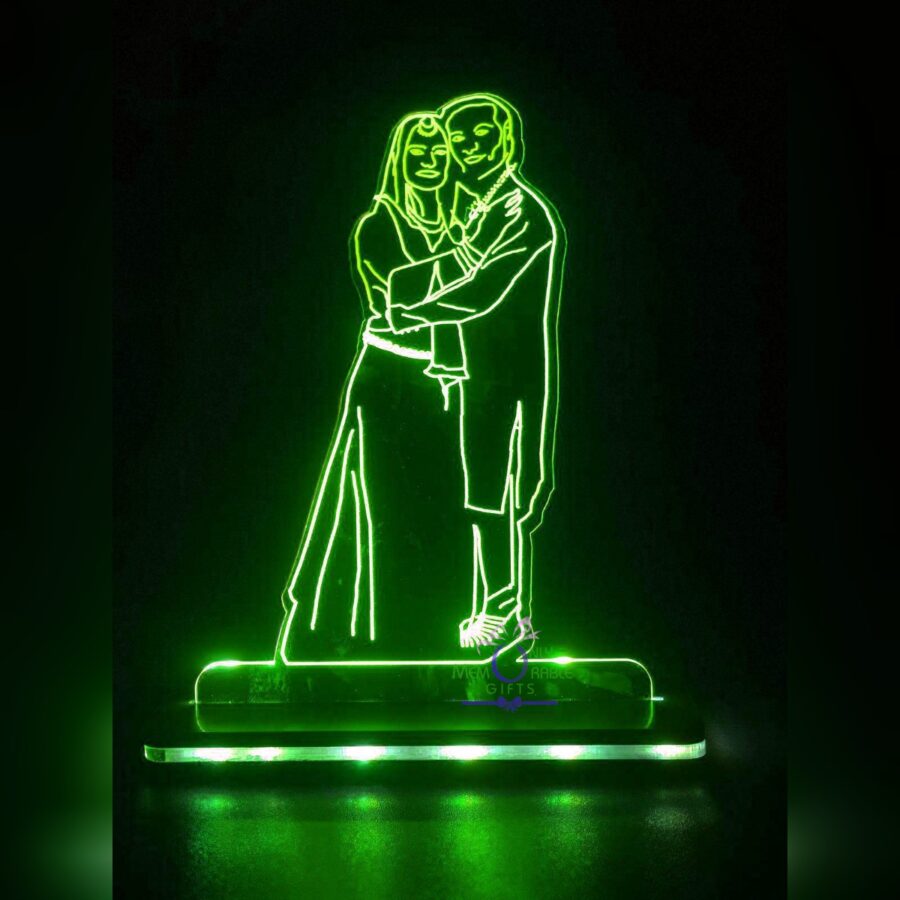 Alternative view of Line Art Lamp