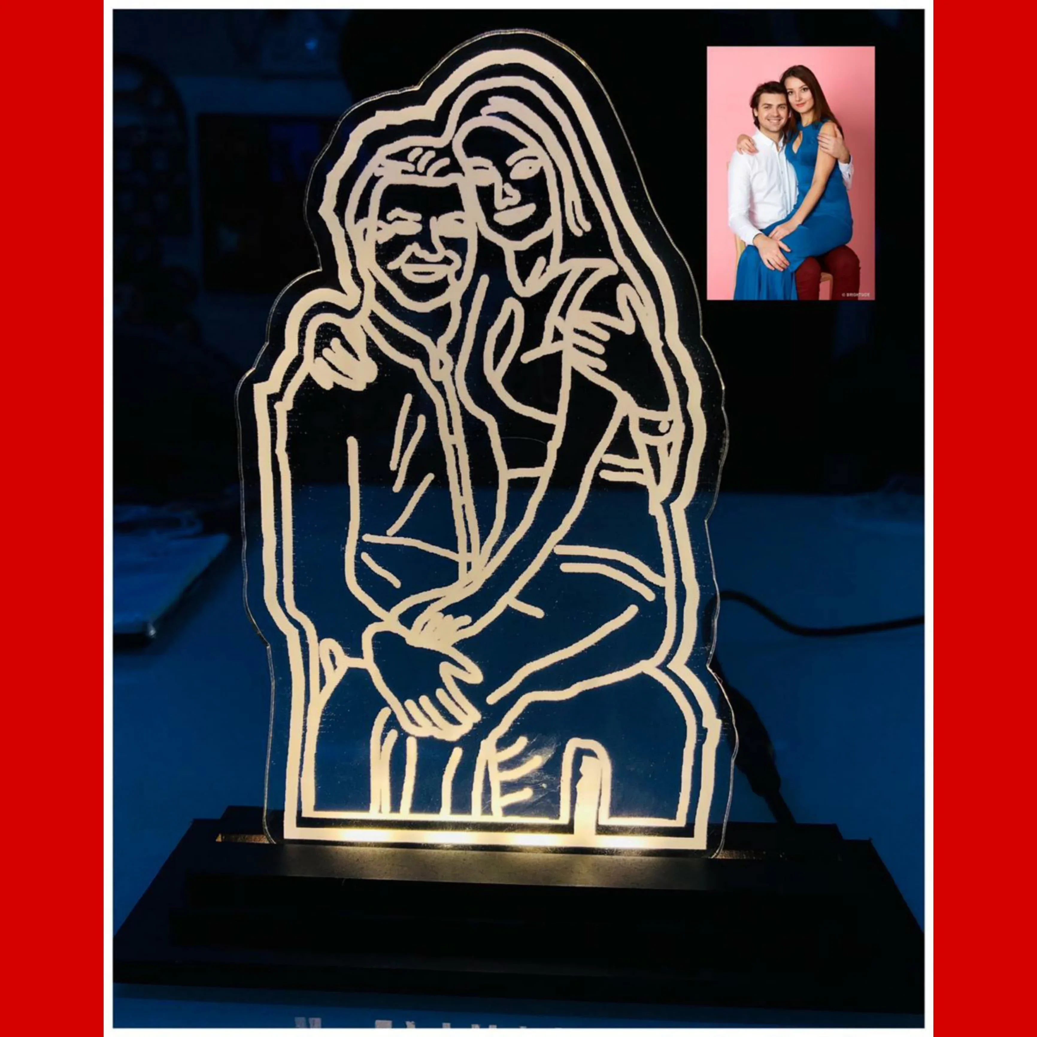 Alternative view of Line Art Frame