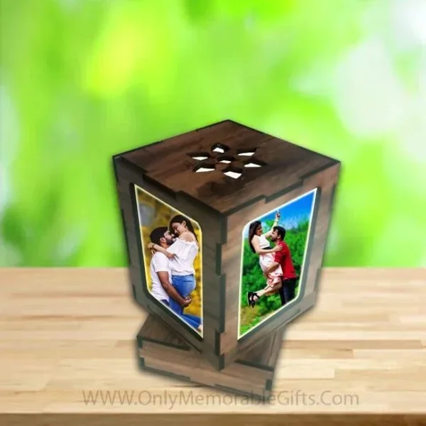Mini Rotating Photo Lamp