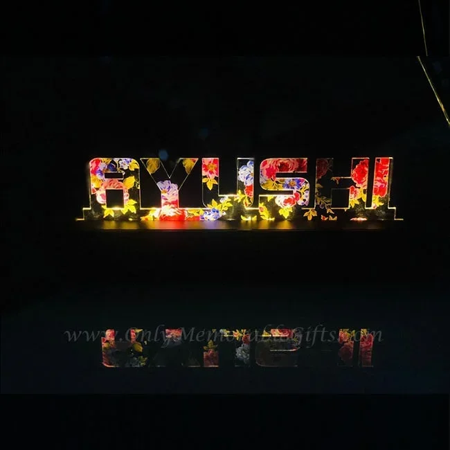 Alternative view of Acrylic Name Table Frame