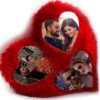 Photo Heart cushion