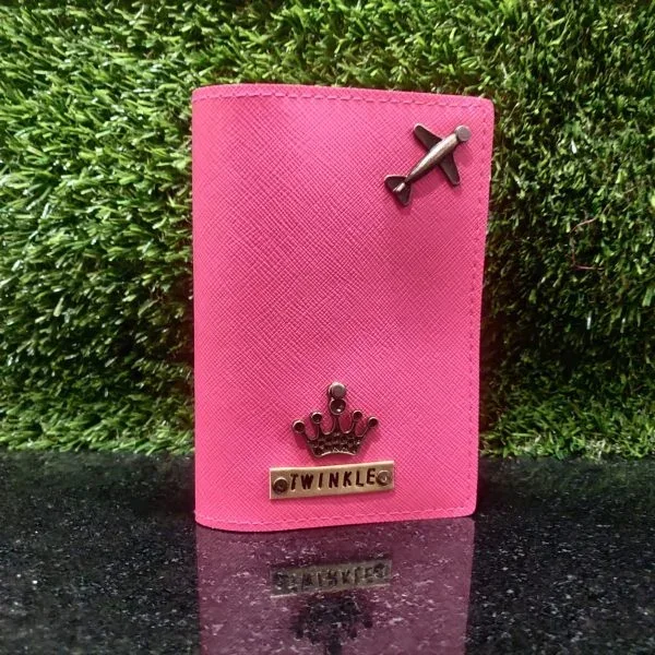 Alternative view of Pink Passport Cover