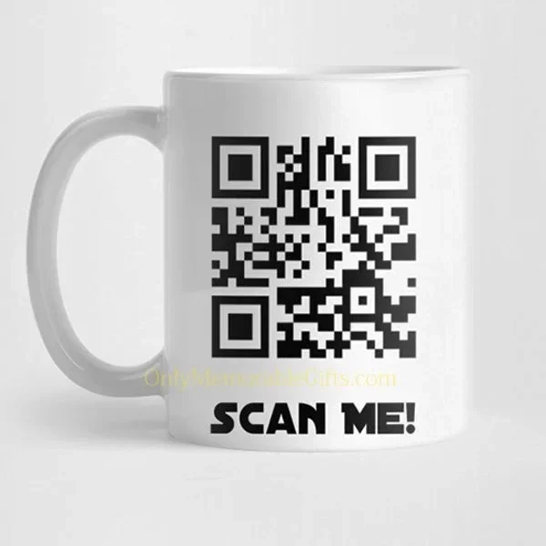 Alternative view of Hidden Text Mug