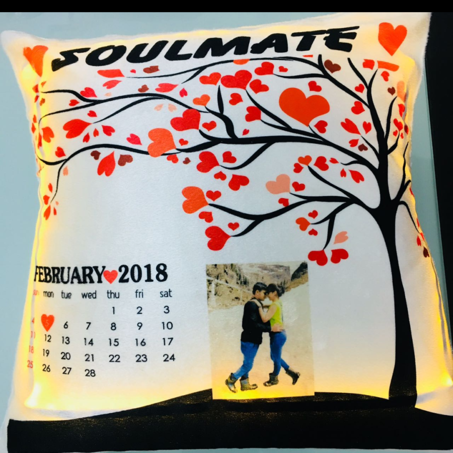 Alternative view of Special Date Cushion