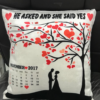 Special Date Cushion