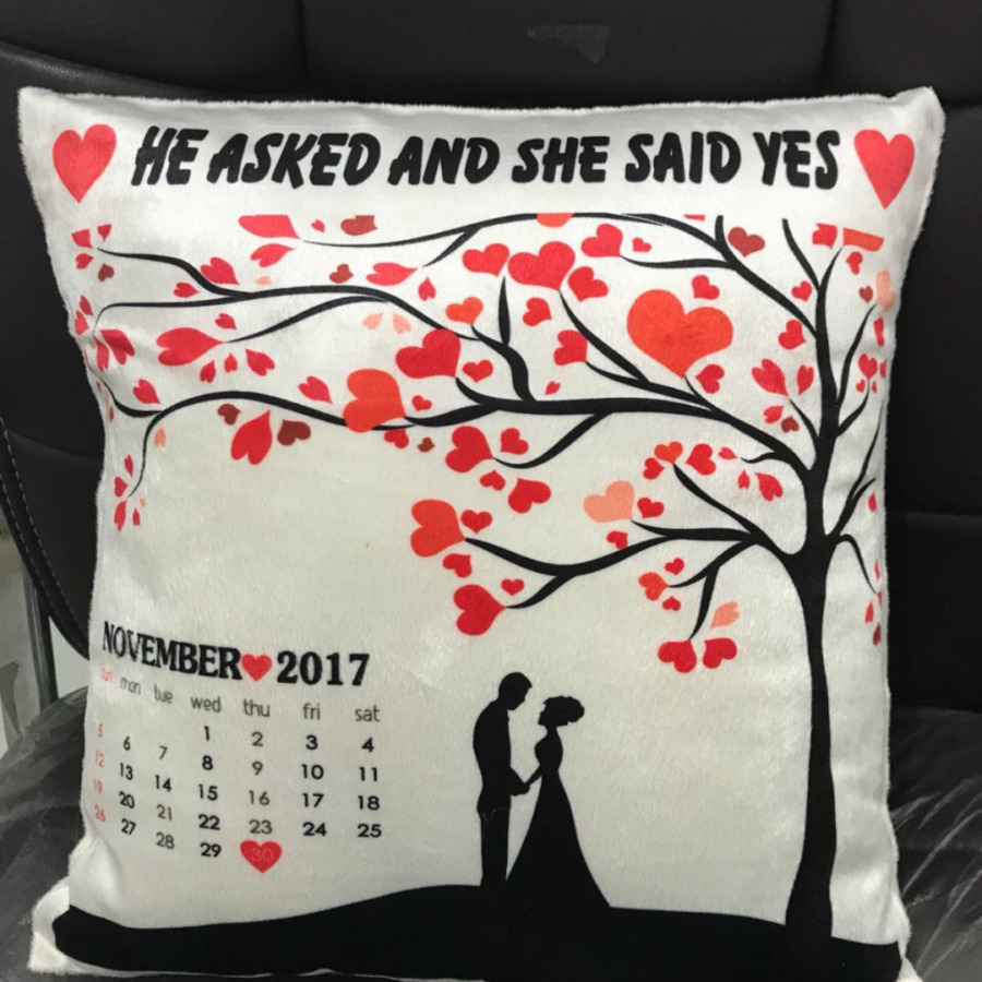 Special Date Cushion