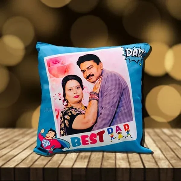 Alternative view of BEST DAD CUSHION