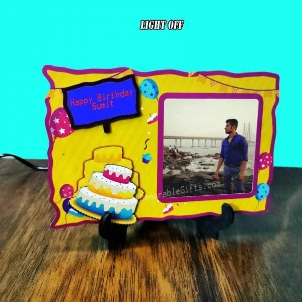 Alternative view of Birthday Frame