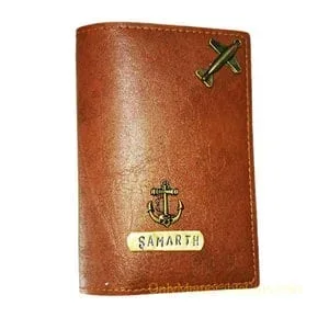 Brown Passport Cover
