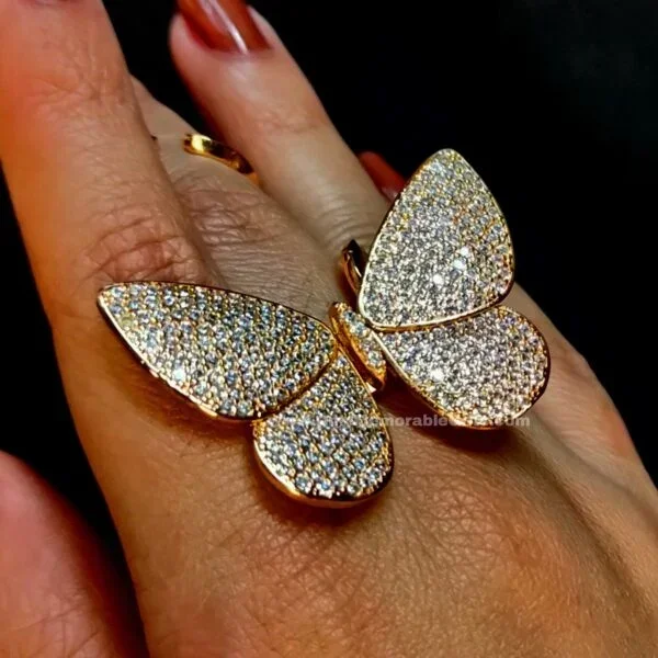 Alternative view of Butterfly Ring