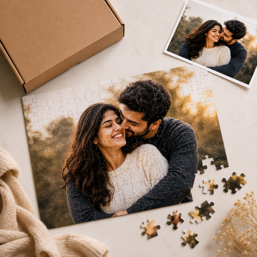 Premium printed photo puzzle