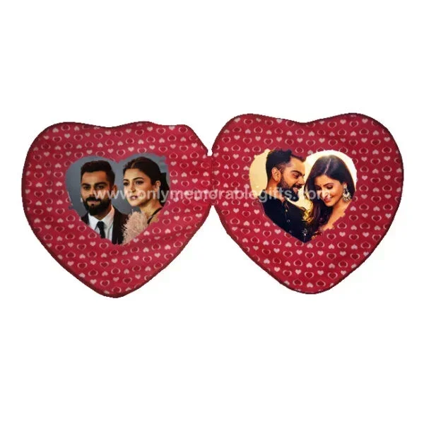 Couple Heart Cushion